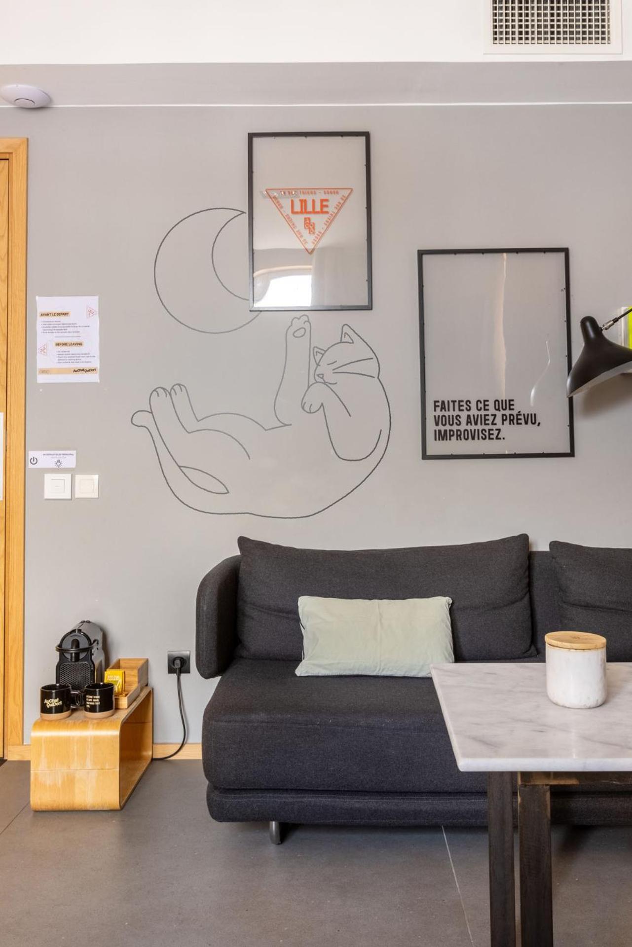 Au Chat Qui Dort Lille - Thiers Room photo